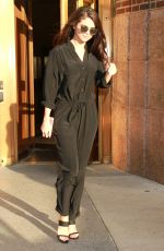 SELENA GOMEZ Leaves iHeartradio Studios in New York 10/13/2015