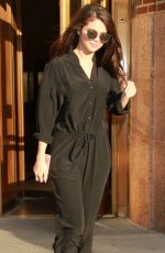 SELENA GOMEZ Leaves iHeartradio Studios in New York 10/13/2015