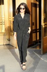 SELENA GOMEZ Leaves iHeartradio Studios in New York 10/13/2015