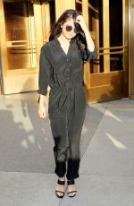SELENA GOMEZ Leaves iHeartradio Studios in New York 10/13/2015