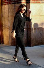 SELENA GOMEZ Leaves iHeartradio Studios in New York 10/13/2015
