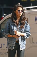 SELENA GOMEZ Out in New York 10/10/2015