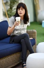 SELMA BLAIR on the Set of a Photoshoot for Savous Clothing 10/21/2015