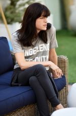 SELMA BLAIR on the Set of a Photoshoot for Savous Clothing 10/21/2015