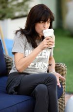 SELMA BLAIR on the Set of a Photoshoot for Savous Clothing 10/21/2015