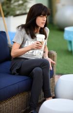 SELMA BLAIR on the Set of a Photoshoot for Savous Clothing 10/21/2015