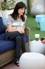 SELMA BLAIR on the Set of a Photoshoot for Savous Clothing 10/21/2015