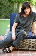 SELMA BLAIR on the Set of a Photoshoot for Savous Clothing 10/21/2015