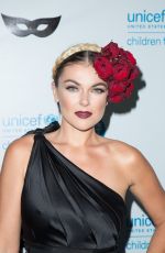 SERINDA SWAN at 2015 Unicef Black & White Masquerade Ball 10/30/2015
