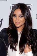 SHAY MITCHELL on the Set of Extra in New York 10/05/2015