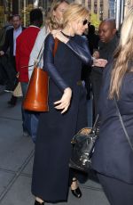 SIENNA MILLER Arrives at SiriusXM Studios in New York 10/19/2015