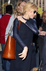 SIENNA MILLER Arrives at SiriusXM Studios in New York 10/19/2015