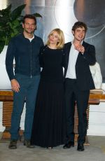 SIENNA MILLER at Burnt Photocall in Rome 10/28/2015