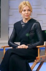 SIENNA MILLER at Good Morning America in New York 10/19/2015