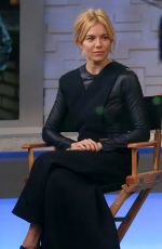 SIENNA MILLER at Good Morning America in New York 10/19/2015