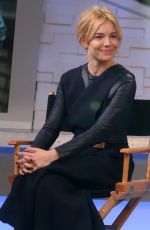 SIENNA MILLER at Good Morning America in New York 10/19/2015