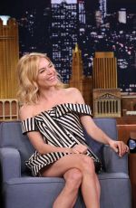 SIENNA  MILLER at The Tonight Show With Jmmy Fallon in New York 10/16/2015