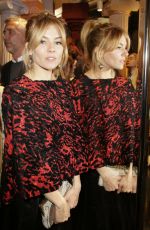SIENNA MILLER at Vionnet Store Opening in Paris 10/01/2015