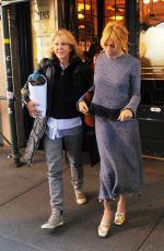 SIENNA MILLER Leaves Balthazar Restaurant in New York 10/20/2015