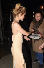 SIENNA MILLER Leaves Ttredwell