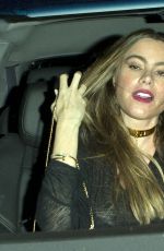 SOFIA VERGARA Out for Dinner in Beverly Hills 10/18/2015