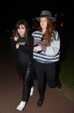 SOPHIE TURNER and HAILEE STEINFELD Night Out in Hyde Park in London 10/01/2015
