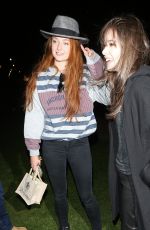 SOPHIE TURNER and HAILEE STEINFELD Night Out in Hyde Park in London 10/01/2015