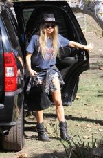 STACY FERGIE FEERGUSON Out and About in Brentwood 10/29/2015