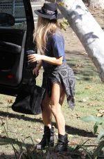 STACY FERGIE FEERGUSON Out and About in Brentwood 10/29/2015