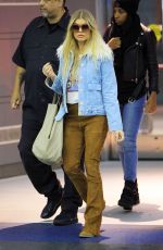 STACY FERGIE FERGUSON Arrives at JFK Airport in New York 10/21/2015