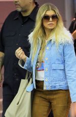 STACY FERGIE FERGUSON Arrives at JFK Airport in New York 10/21/2015
