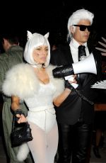 STACY FERGIE FERGUSON at Casa Tequila Halloween Party in Beverly Hills 10/30/2015