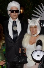 STACY FERGIE FERGUSON at Casa Tequila Halloween Party in Beverly Hills 10/30/2015