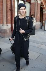 SUKI WATERHOUSE at Eurostar Train Station in London 08/10/2015
