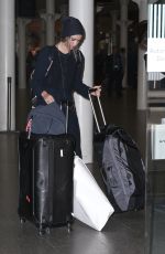 SUKI WATERHOUSE at Eurostar Train Station in London 08/10/2015
