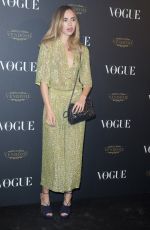 SUKI WATERHOUSE at Vogue’s 95th Anniversary Party in Paris 10/03/2015