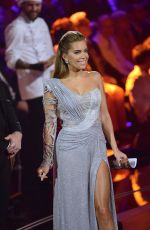 SYLVIE MEIS at Stepping Out Finale Show in Cologne 10/16/2015