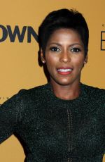 TAMRON HALL at Belief Premiere in New York 10/14/2015
