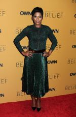 TAMRON HALL at Belief Premiere in New York 10/14/2015