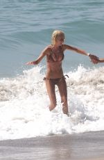 TARA REID in Bikini at a Beach in Malibu 09/27/2015