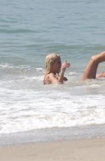 TARA REID in Bikini at a Beach in Malibu 09/27/2015