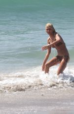 TARA REID in Bikini at a Beach in Malibu 09/27/2015
