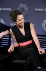 TATIANA MASLANY at Orphan Black Screening at Paleyfest in New York 10/18/2015