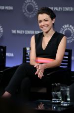 TATIANA MASLANY at Orphan Black Screening at Paleyfest in New York 10/18/2015