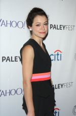 TATIANA MASLANY at Orphan Black Screening at Paleyfest in New York 10/18/2015