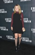 TAYLOR SPREITLER at Knott’s Scary Farm Black Carpet in Buena Park 10/01/2015