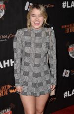 TAYLOR SPREITLER at Los Angeles Haunted Hayride Black Carpet Premiere Night in Los Angeles 10/04/2015