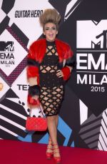 THALIA STORM at MTV European Music Awards 2015 in Milan 10/25/2015