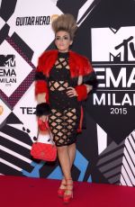THALIA STORM at MTV European Music Awards 2015 in Milan 10/25/2015