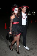 TINA FEY at Casa Tequila Halloween Party in Beverly Hills 10/30/2015